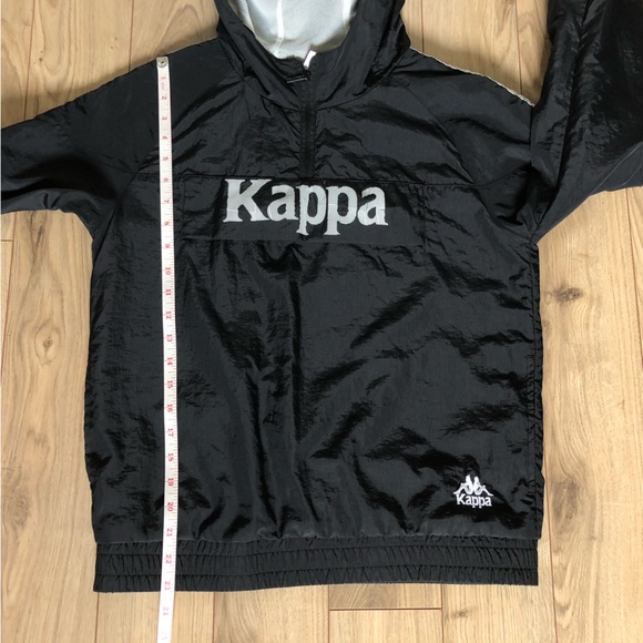 Women’s Kappa Black Pullover hooded Jacket size S - Picture 9 of 11